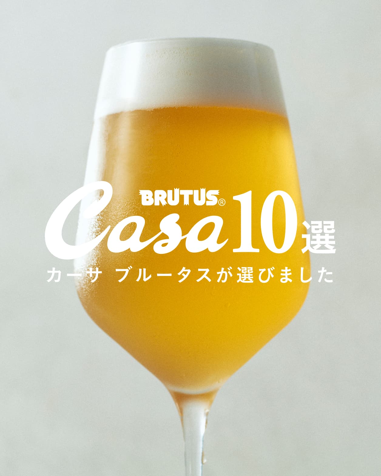 Casa BRUTUS 10選