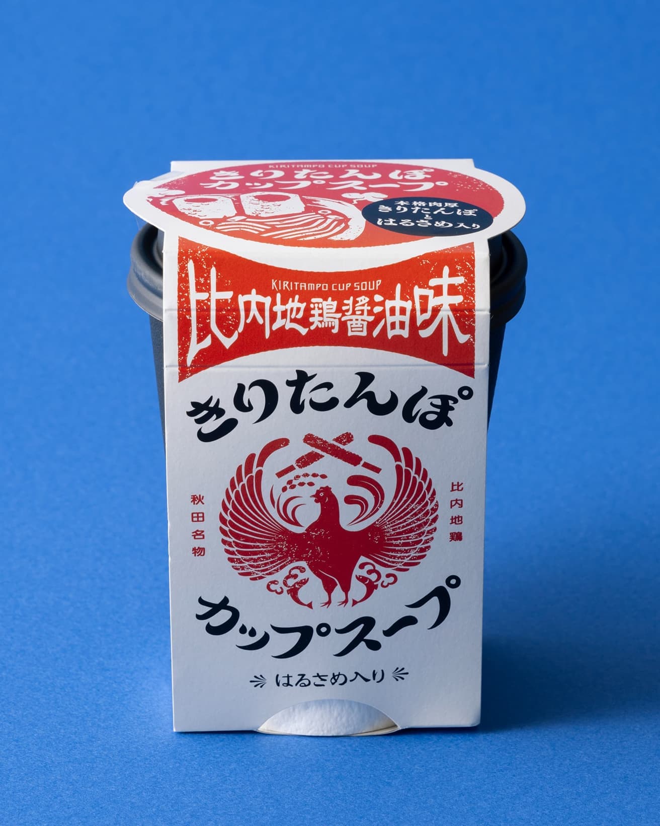 〈ツバサ〉の《きりたんぽカップスープ》1個639円。〈あきた美彩館〉東京都港区高輪4-10-8 ウィング高輪WEST‐Ⅲ 1F TEL 03 5447 1010