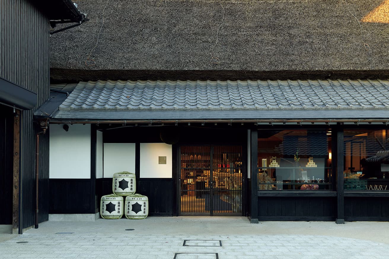 趣のある外観。