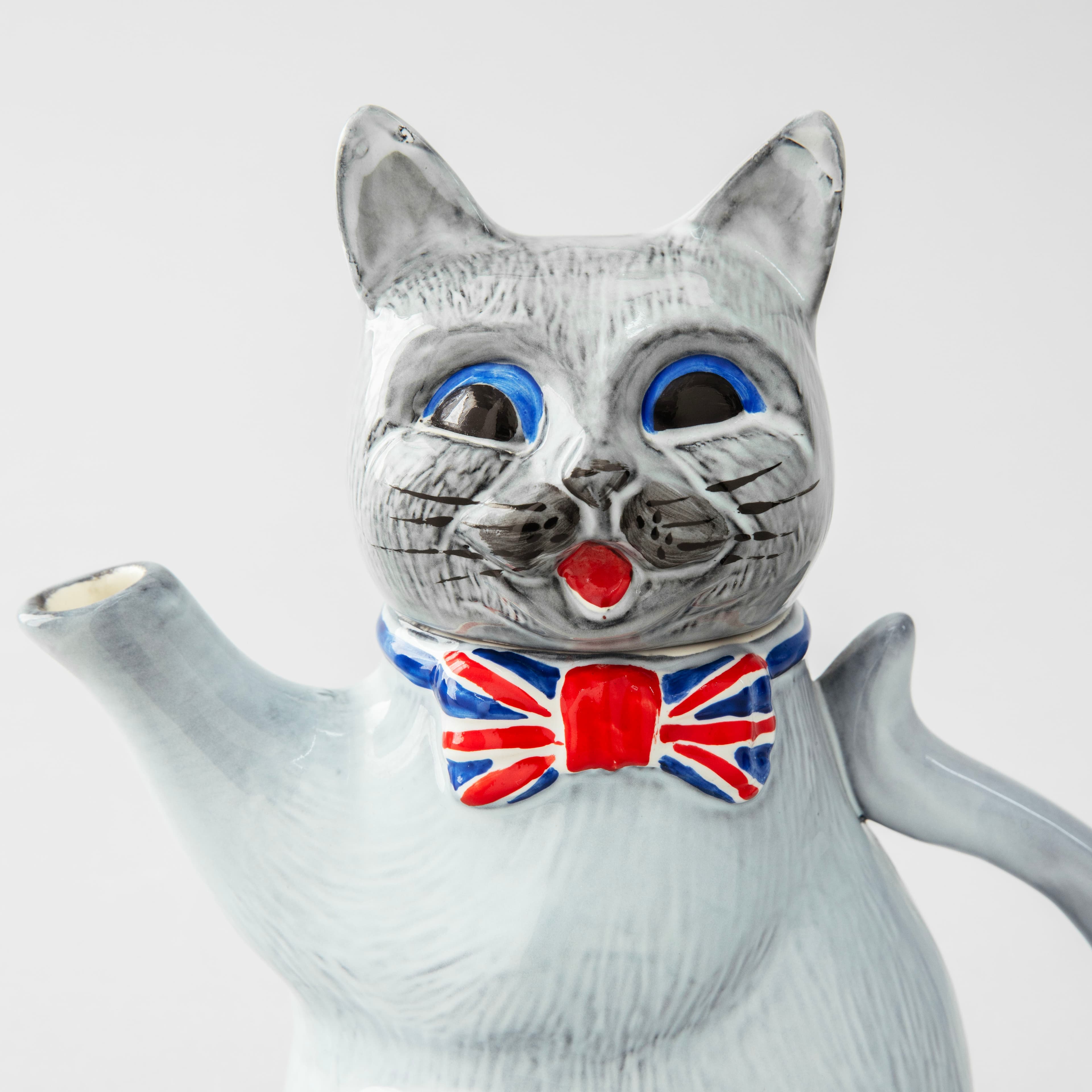 イギリス国旗柄のリボンをつけた《ジャック》は青い目が特徴。