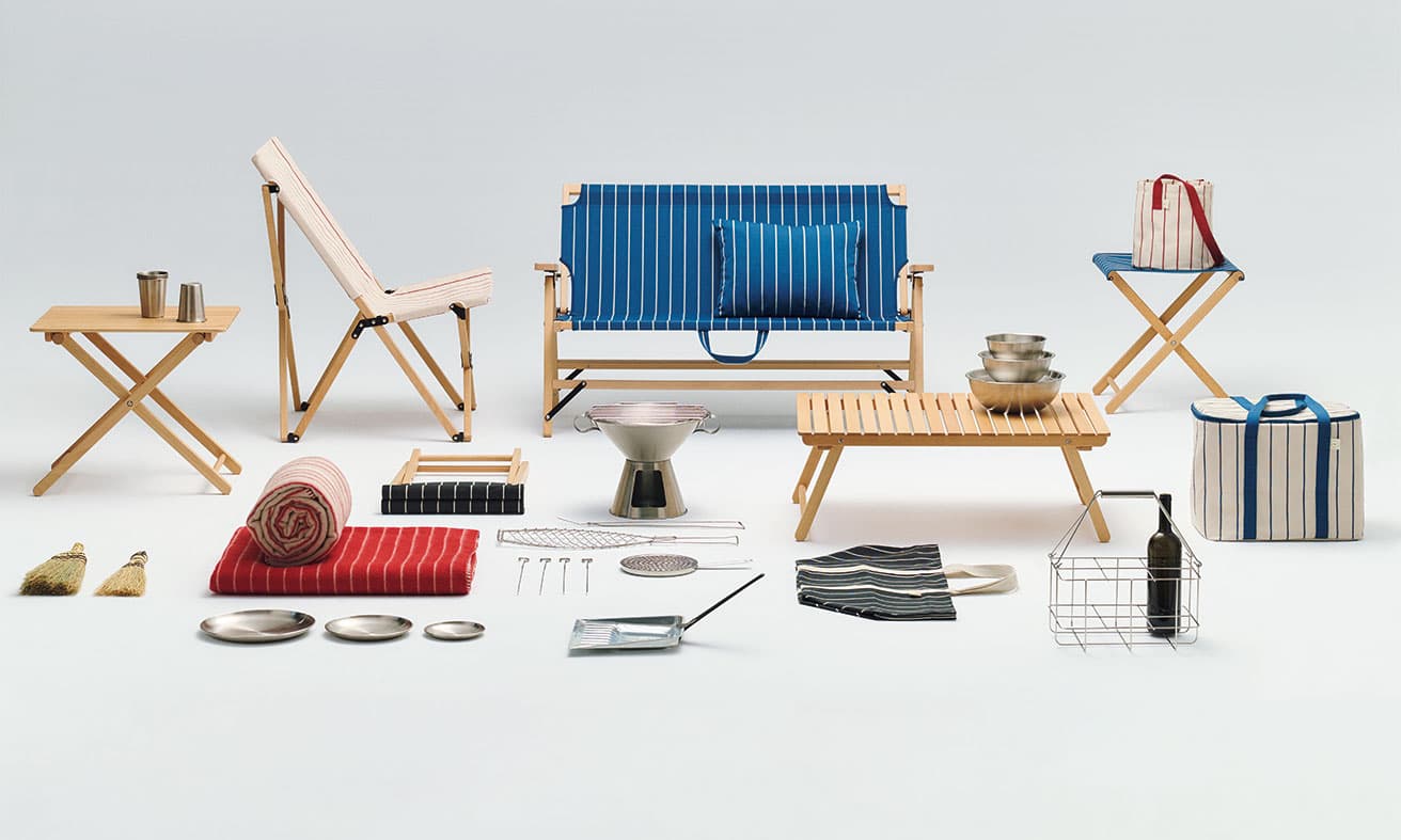 日常デザインのアウトドア☆　すべて４月下旬発売。