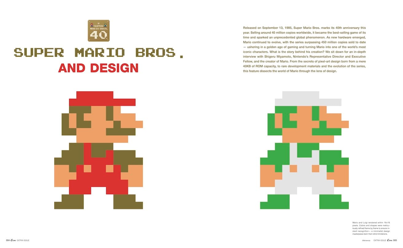 “SUPER MARIO BROS. AND DESIGN” On Sale!