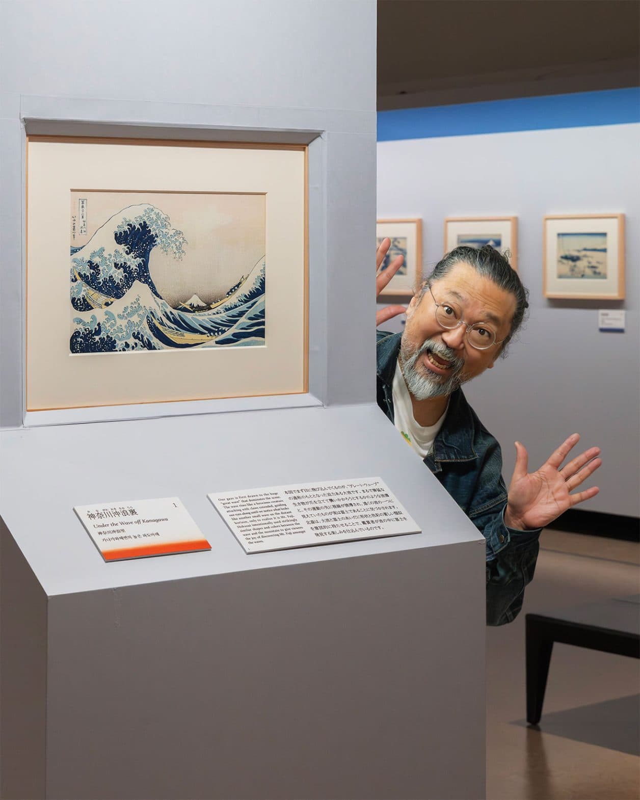 村上隆が北斎の傑作「冨嶽三十六景」に挑戦!? 全46図が並ぶ展覧会へ。