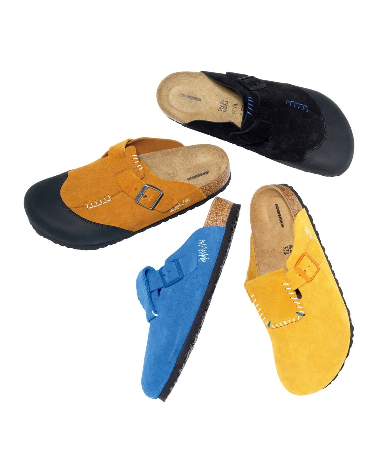 韓国の〈ADERERROR〉が〈BIRKENSTOCK〉の代表モデルとコラボレーション第2弾を発表。