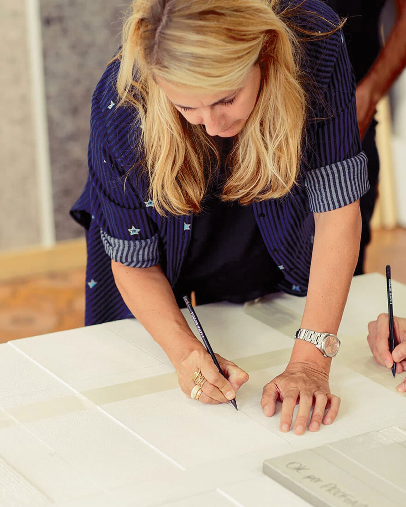 デザイナーとしてだけでなく、アートディレクターとしても〈ムティナ〉のブランド躍進に一役買ったパトリシア・ウルキオラ。
