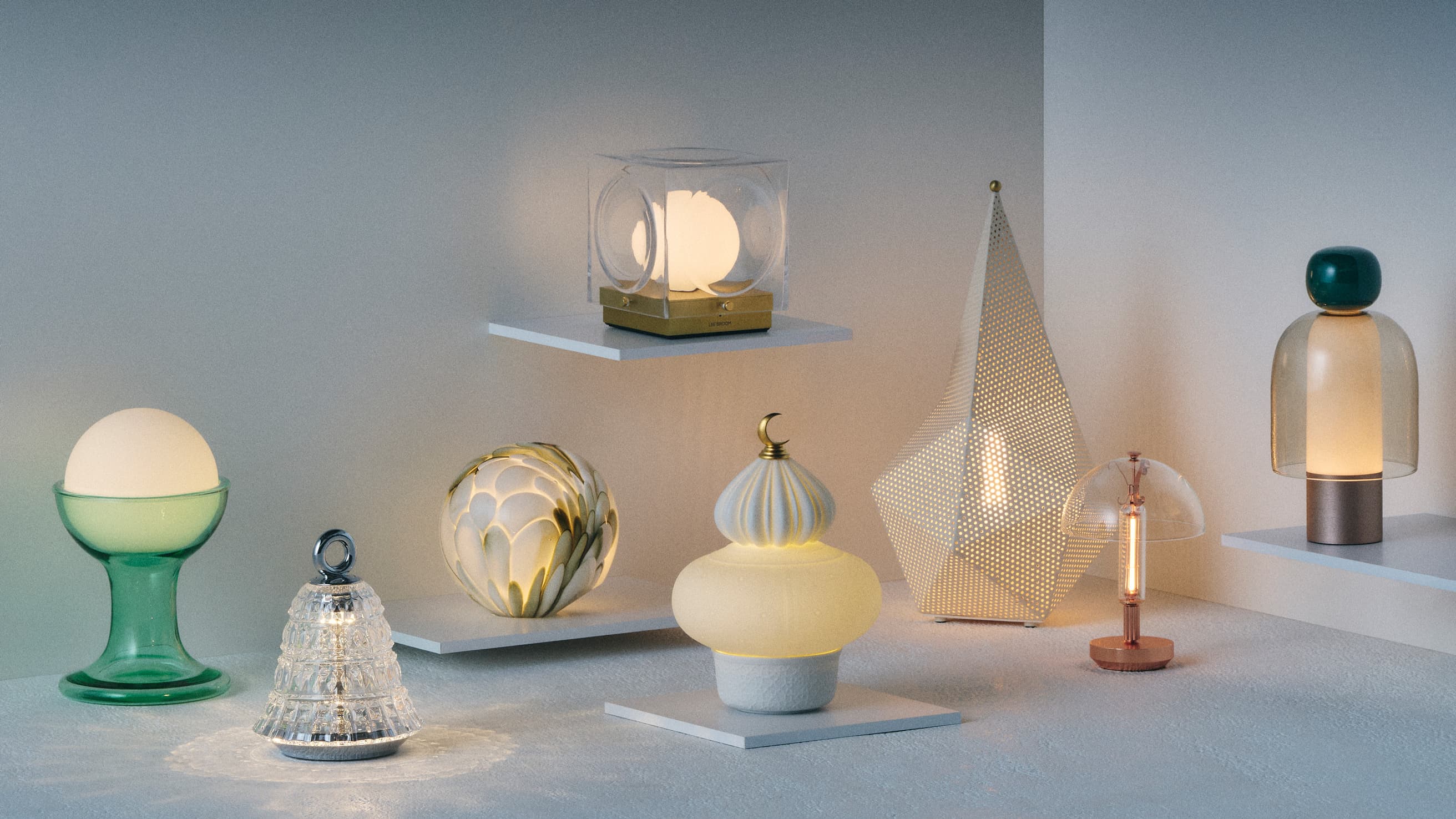 オブジェのようなポータブルライト