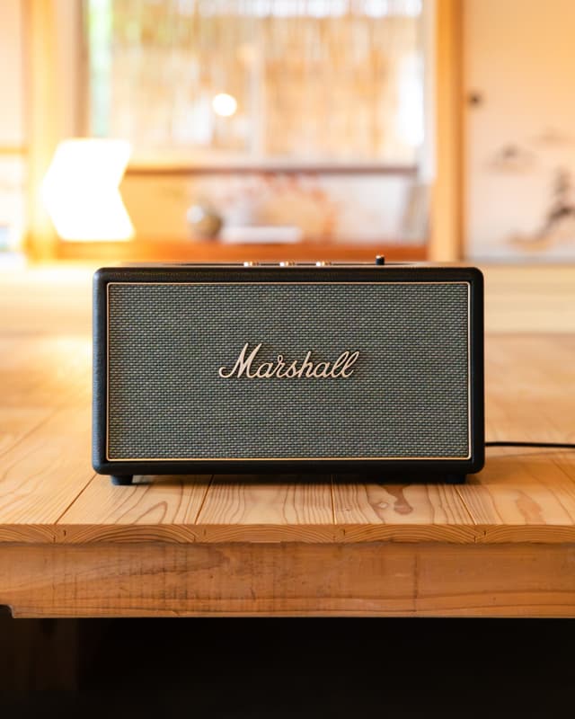 Marshall アーティスト、建築家が体感する マーシャルのホームスピーカー。